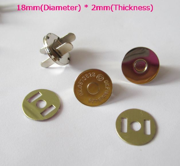 Factory Supply Magnetic Snap Button for Handbag