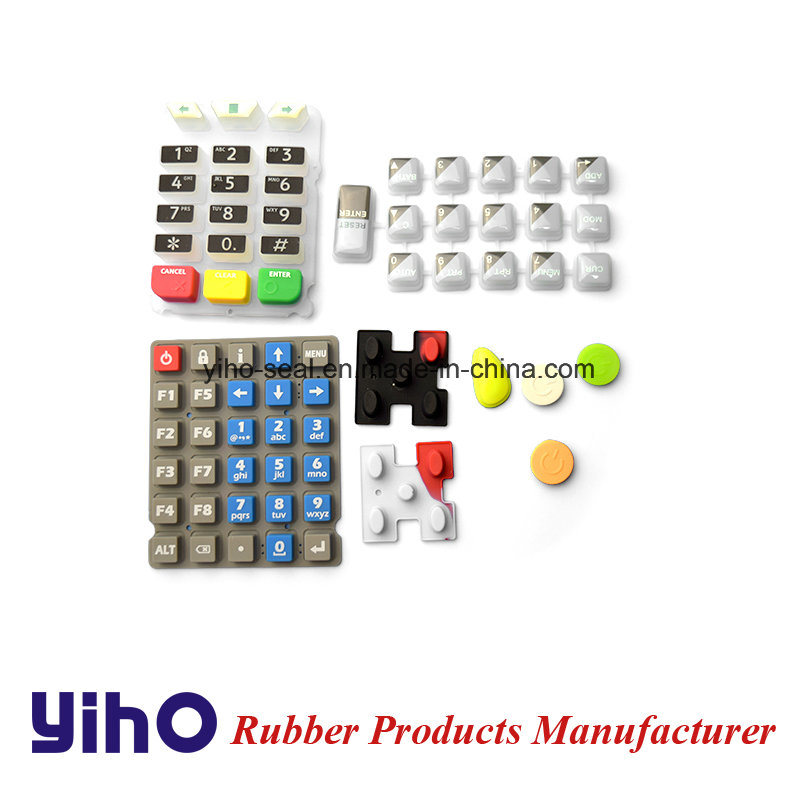 Silicone Rubber/Silicone Keypads and Rubber Button