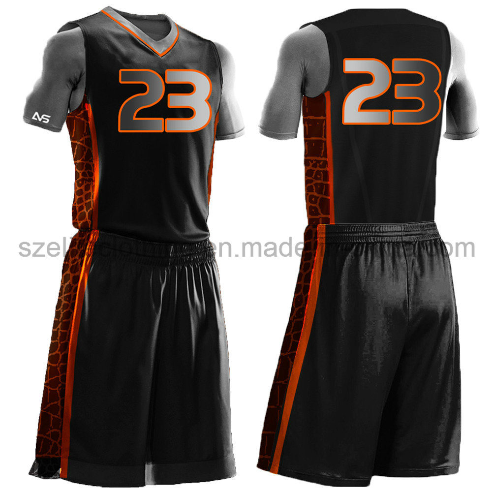 Cheap Design Sublimated Basketball Uniform (ELTLJJ-138)