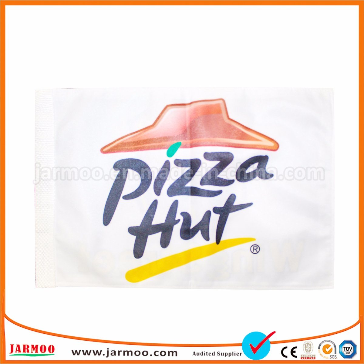Factory Price Durable Polyester Embroidery Flag