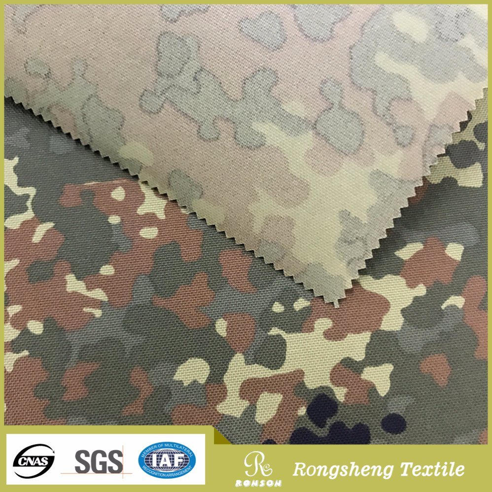 Army Military Poly/Cotton Woodland Camouflage Fabric