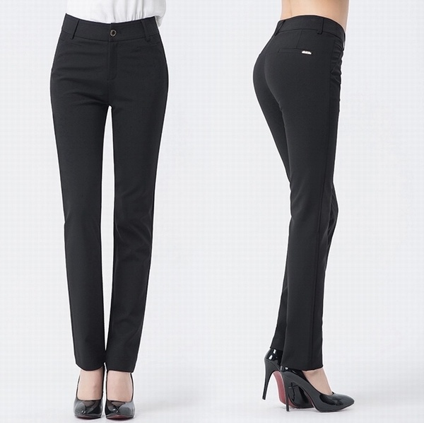 Latest Design Wrinkle-Free Formal Suit Pants for Women