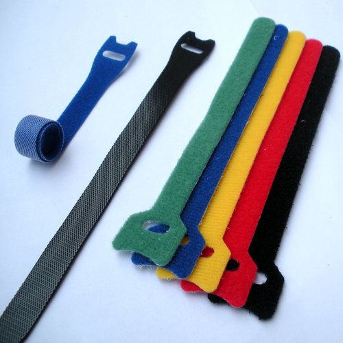 Custom Logo Nylon Hook and Loop Cable Tie