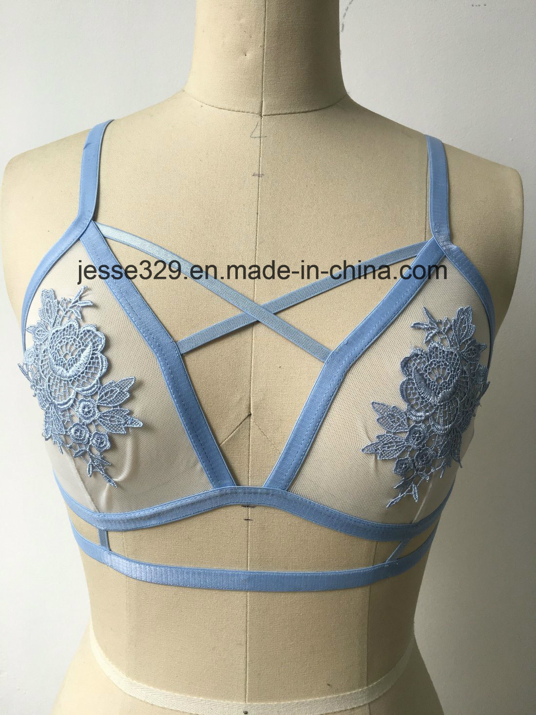2017 Sexy Trendy Embroideried Bralette (300243W)