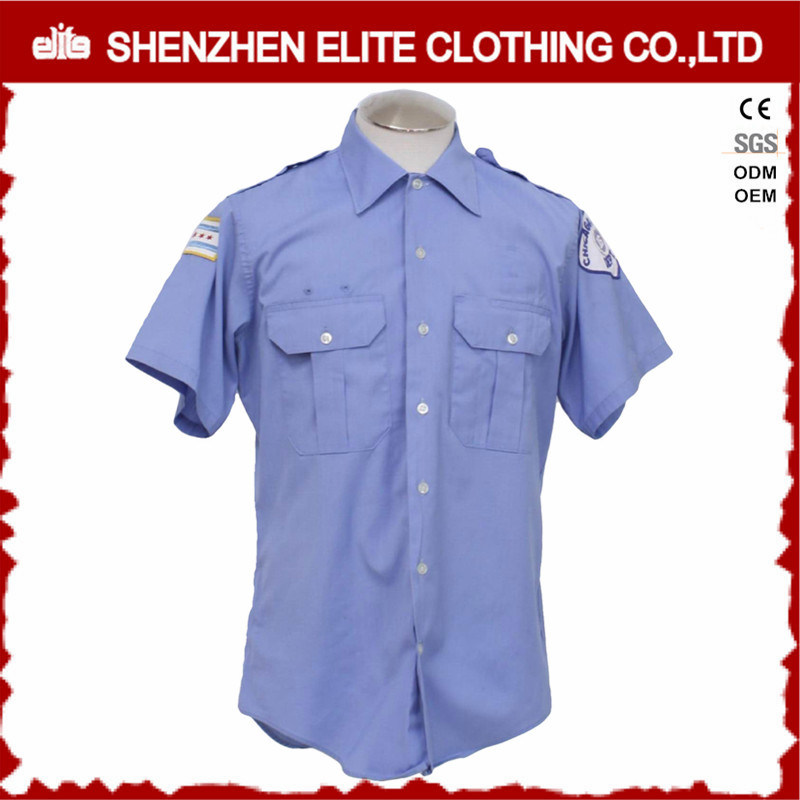 Short Sleeve Work Security Uniform Guard Shirts (ELTHVJ-297)