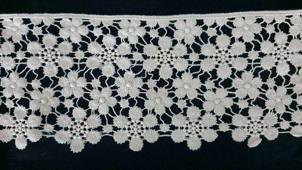 Low Price Water Soluble Lace for Garment