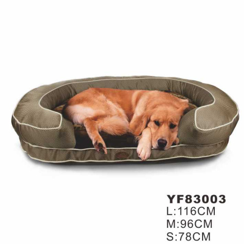 Outside Waer-Proof Thick Fabric Dog Bedding with OEM Logo