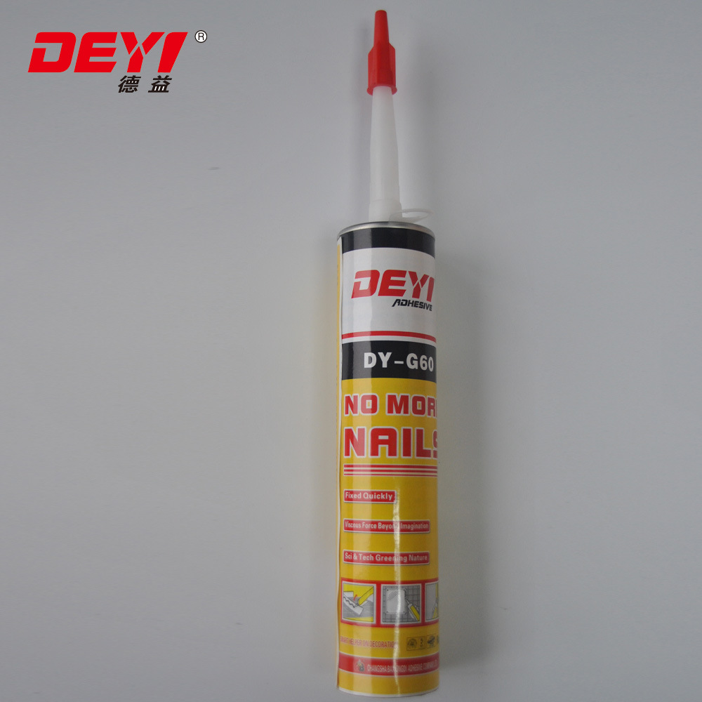 320ml Injection Cartridge Epoxy Glue White Marble No More Nails Versatile Mastic Putty