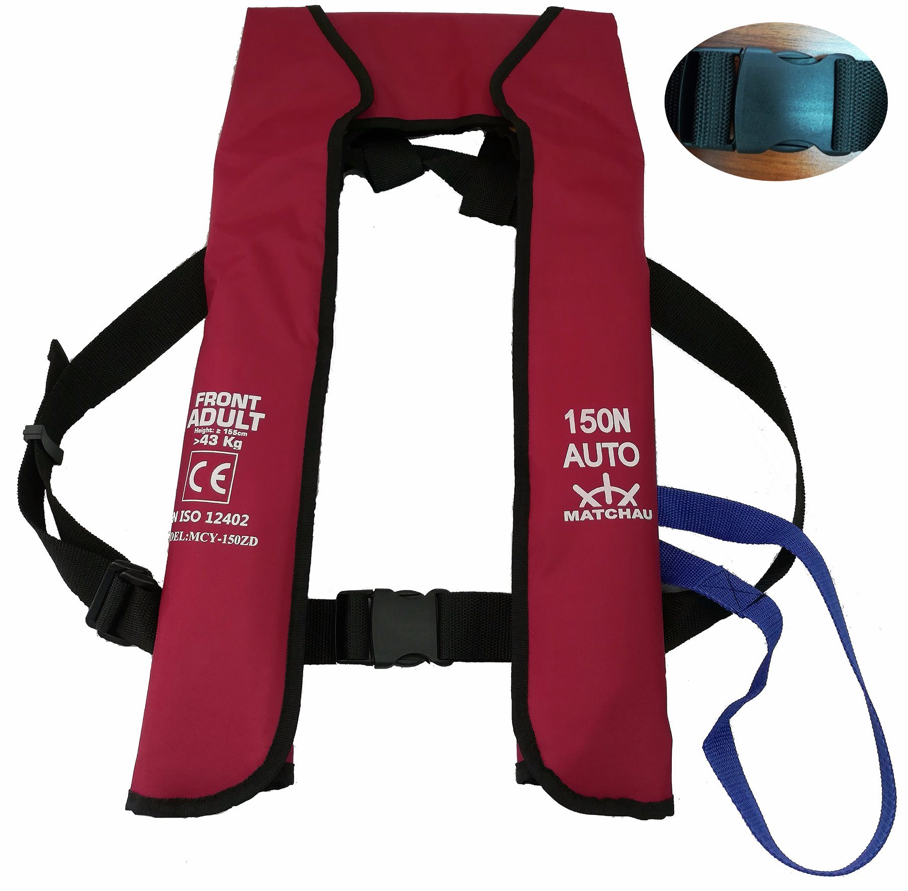 Solas Approval Marine 150n Auto Inflatable Life Jacket