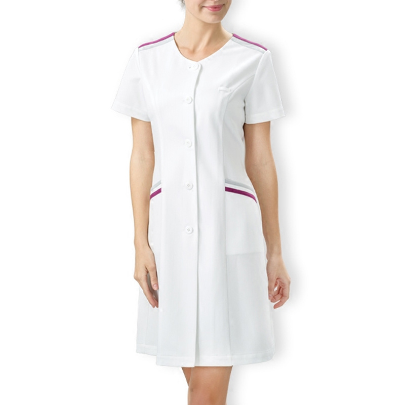 Custom White Lab Coat Nurse Uniform White Dress