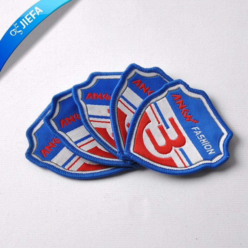 Custom Heat Press Woven Patch for Clothing
