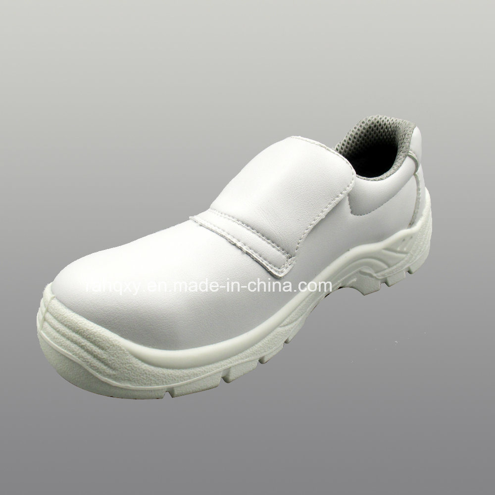 Micro-Fiber Artificial Leather PU Safety Shoes with Mesh Lining (HQ05023)