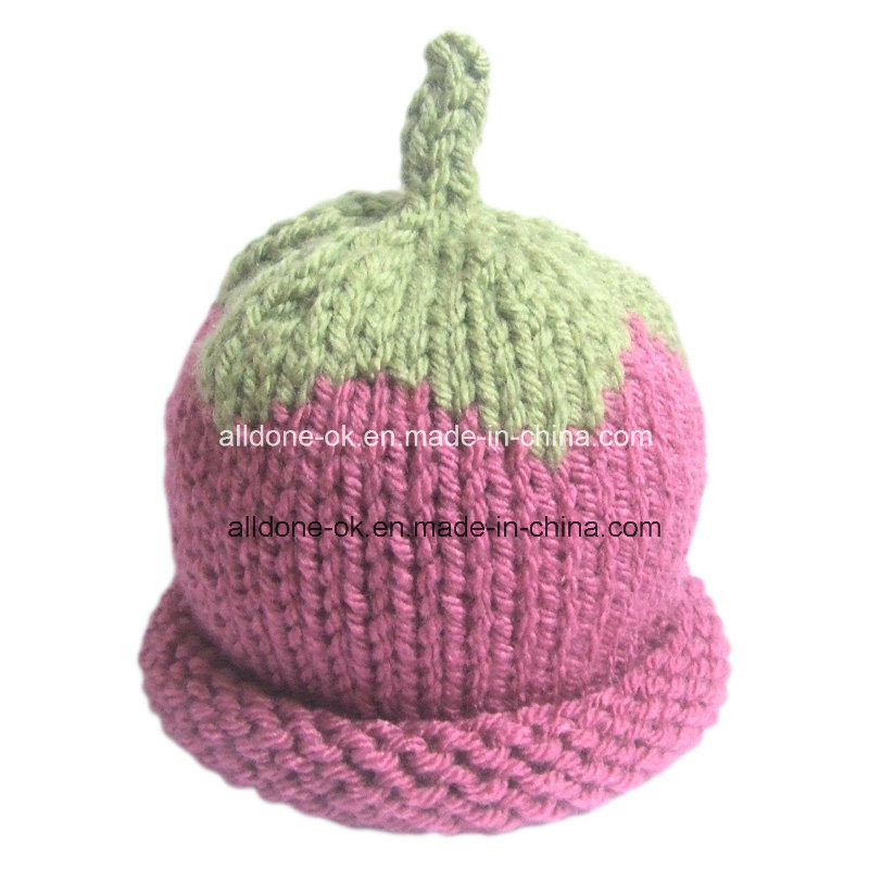 New Design Fashionable Hand Knit Baby Children Hat