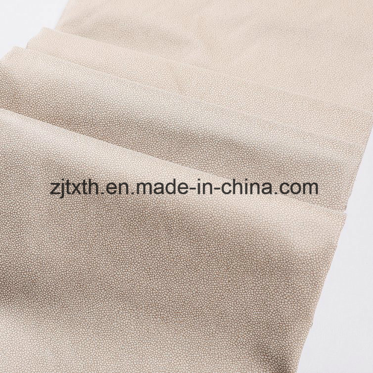 2018 New Style Upholstery Textile and Suede Leather Fabric