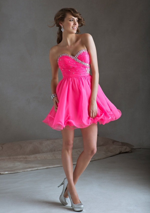 2015 Evening Prom Cocktail Party Dresses (PAD0014)