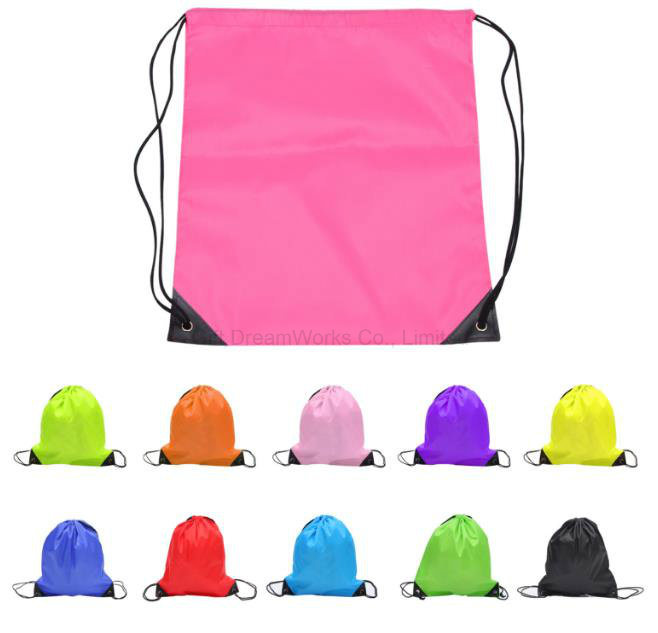 Drawstring Bag Nylon Shopping Bag Promotion Bag Sports Bag Shoes Bag