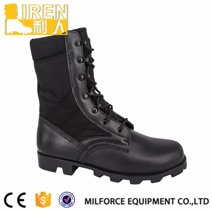 2017 Good Quality Nylon-Leather Military Jungle Boots Made in China