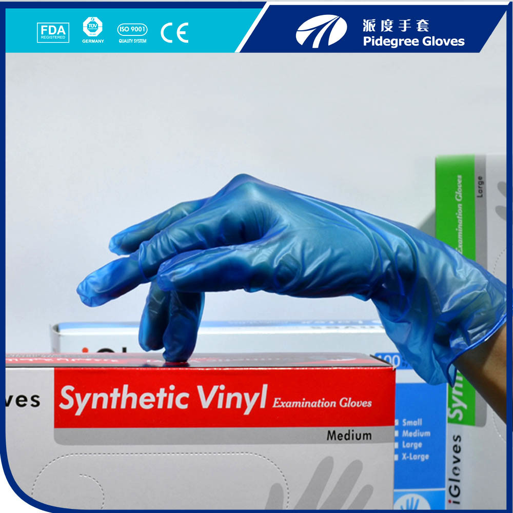 Cheap Price of Vinyl Exam Glove with CE Certificate