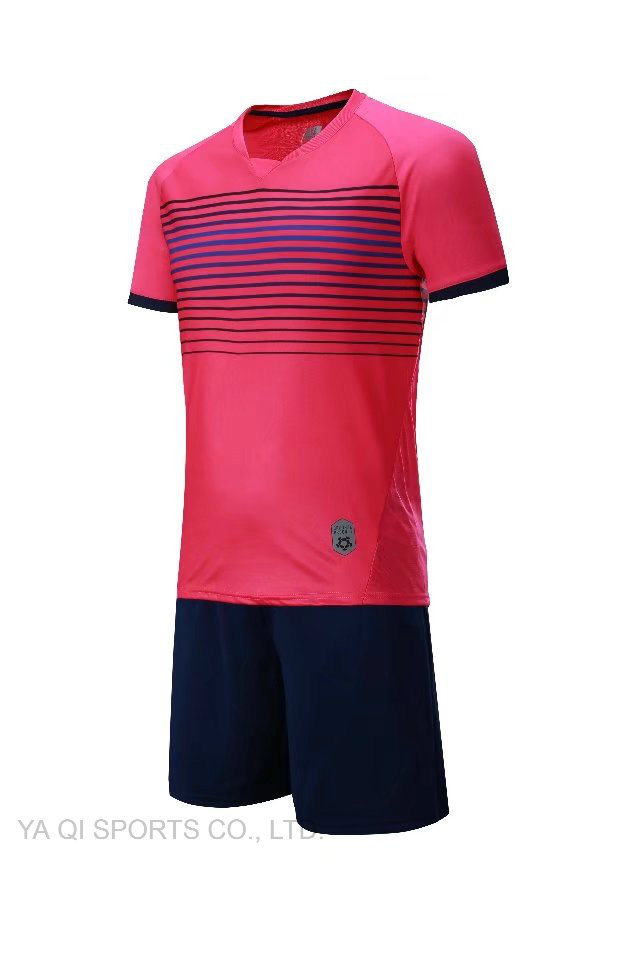 Sportswear Adult Blank Soccer Jersey Suit Club Training Football Uniform