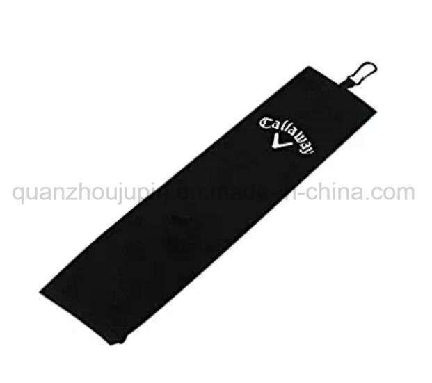 OEM High Quality Embroidery Golf Towel with Hook