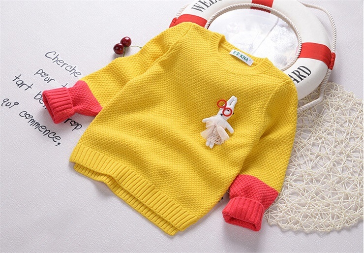 T11911 Hot Sale Cotton Thick Fashion Baby & Kids Clothes Gentle Boy Sweater Pullover Knitted Shirt Long Sleeve Children Tops Manufacturer
