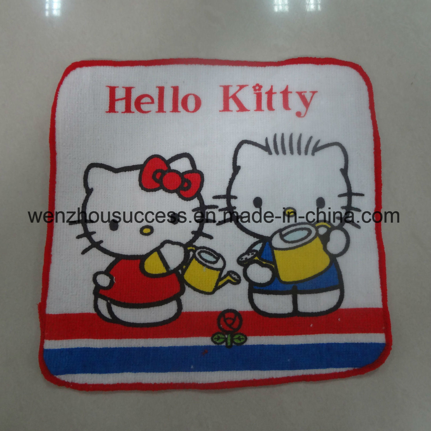 Kids Cartoon Small Square Towel