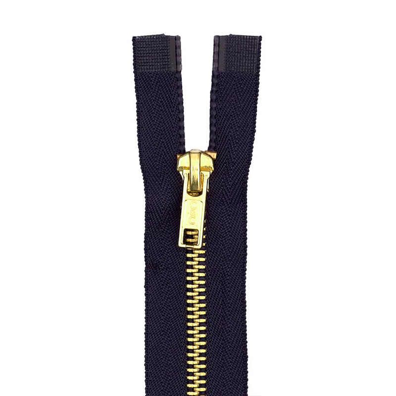 High Quality Closed-End Handbag Brass Zippers