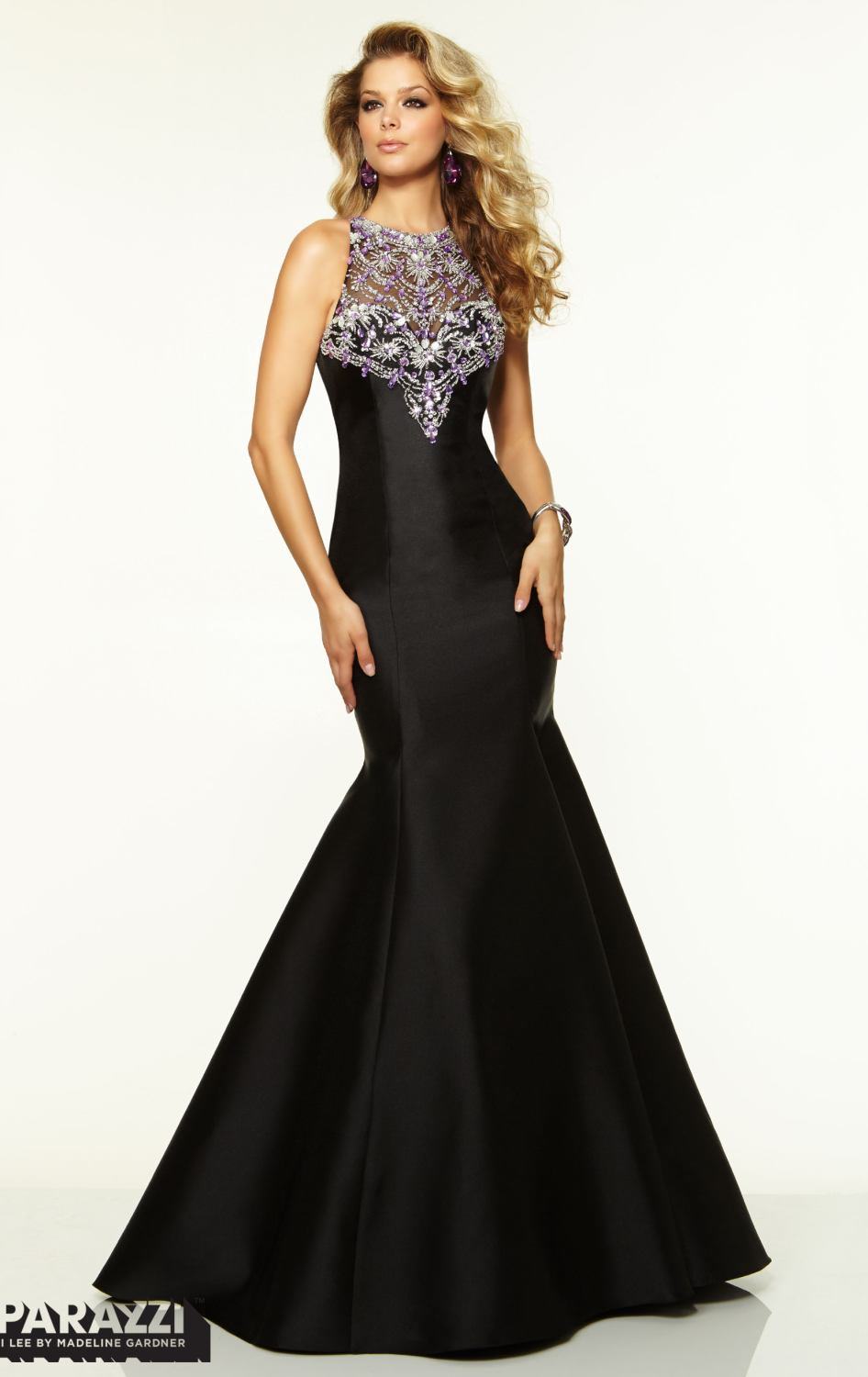 Halter Party Prom Gowns Beading Buttons Evening Dresses Y2029
