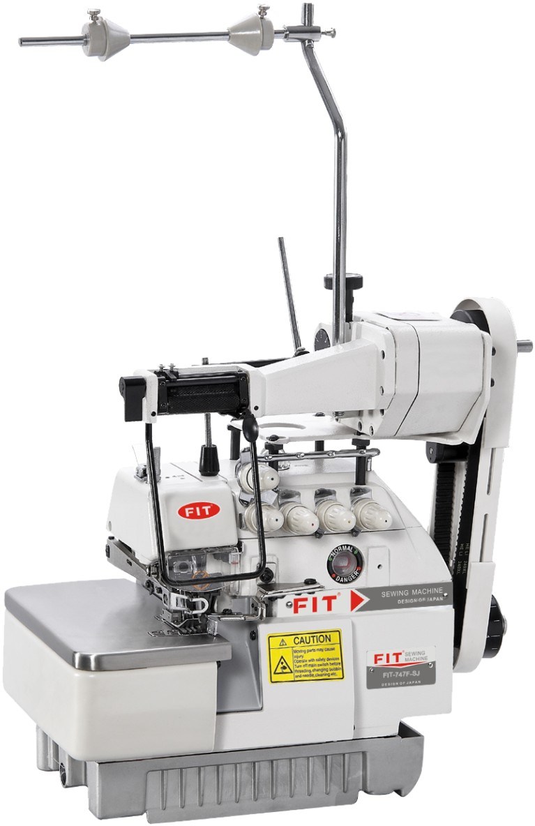 Super High Speed Overlock Machine with Elastic Lace Attaching Sewing Machine