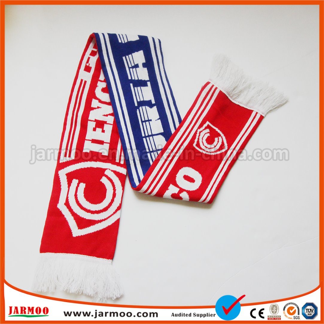 Sport Soccer Fans Knitted Scarf