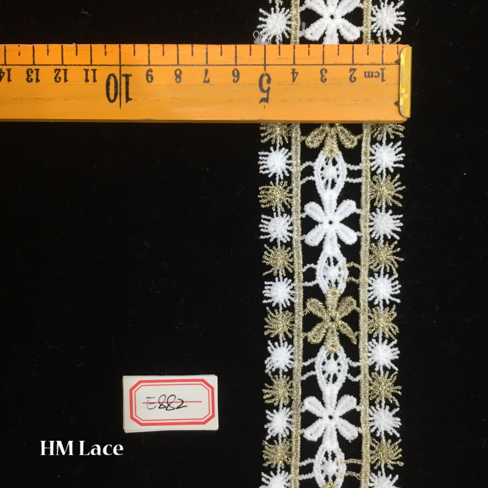 5.5cm Shantou Snow Ball Fringe Lace Trim Cute Flower Trimming Lace for Lady Garment Hme882