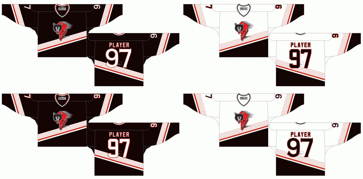 Customized Quebec Major Jr Hockey League Rouyn-Noranda Huskies Hockey Jersey