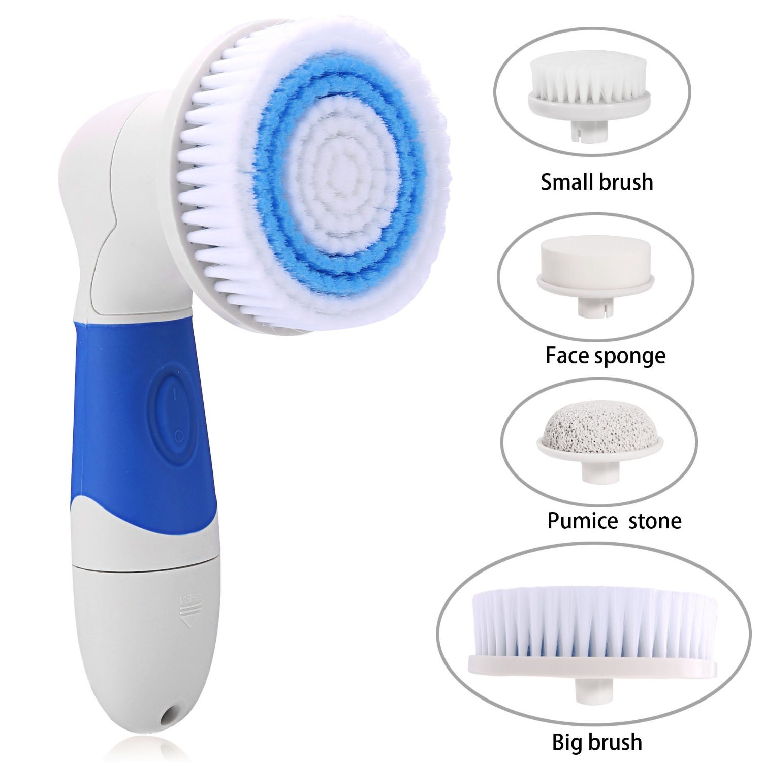 Face Cleaning Portable Rotary Brush Instrument for Personal Use