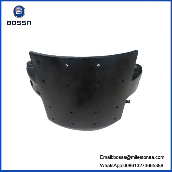 Truck Parts Hino Brake Shoe with Oil System 24 Holes 200mm
