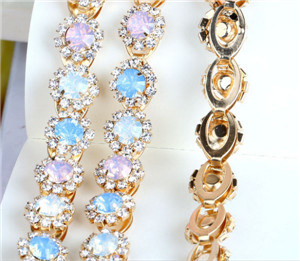 High Quality Luxury Rhinestone Trims by The Meter