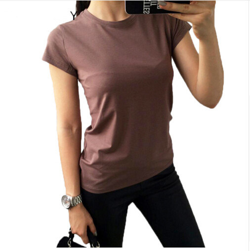 Customized Printing Embroidery T-Shirt for Women