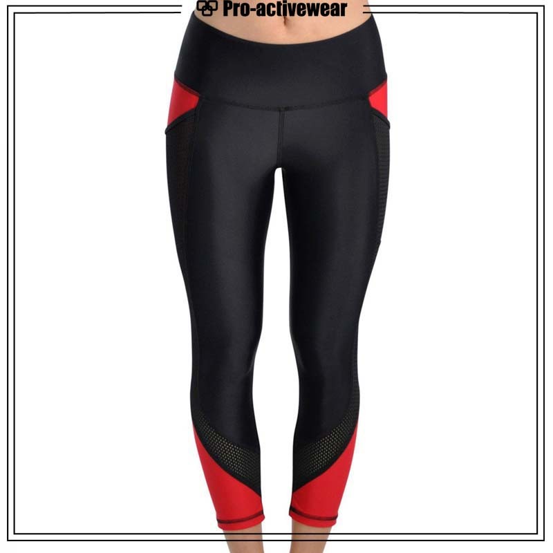 China Manufacturer Bodybuilding Yoga Pants with Pockets Woman Active Leggings