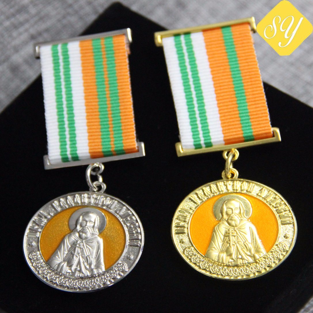 Professional High Quality Souvenir Awards Custom Gold Medals