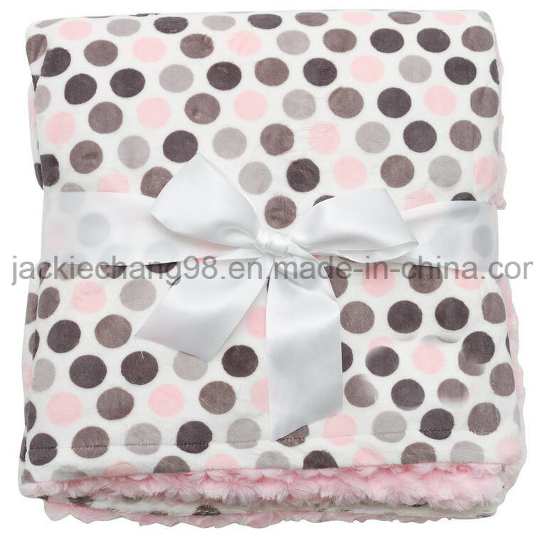 Printed Micromink and PV Fleece Baby Blankets