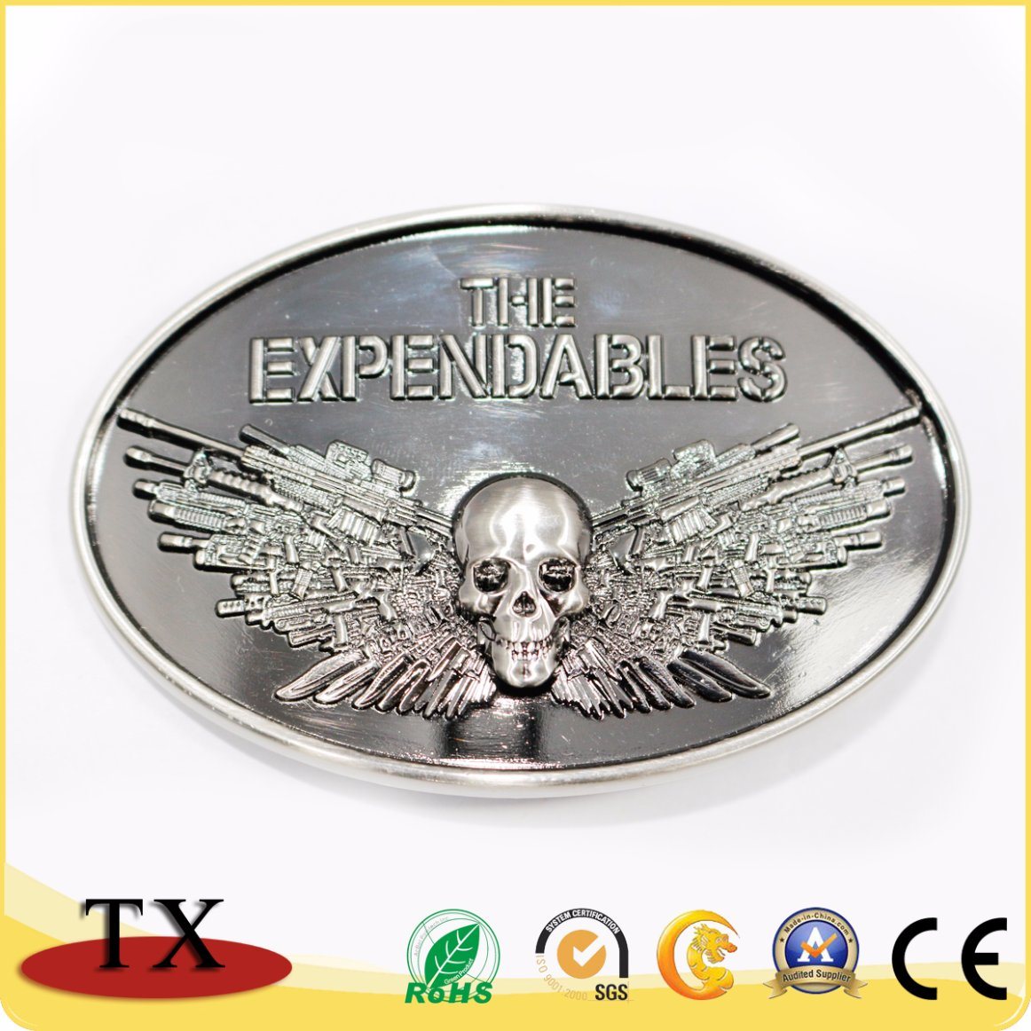 Antique and Customized Metal Belt Buckle for Promotion Gift