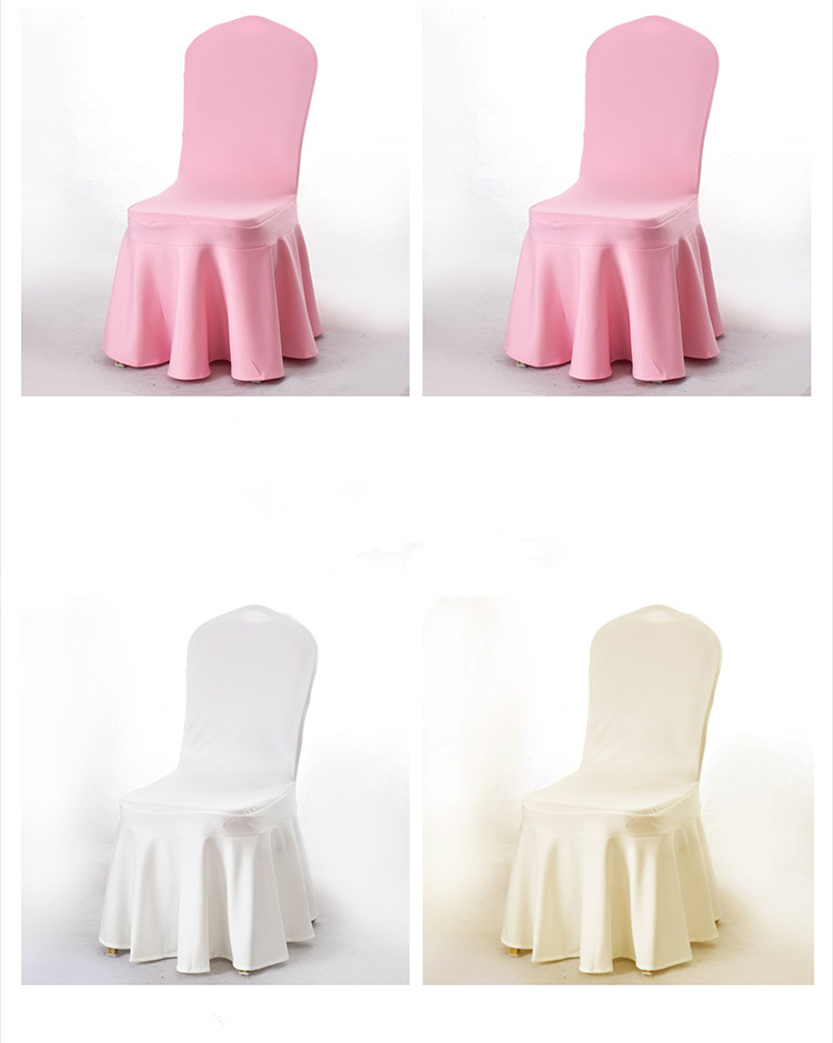 Elegant Wholesale Skirt Cheap Spandex Chair Covers