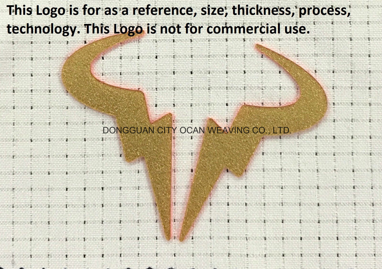 Silicone Heat Transfer Printing Customize Logo for Garments Accessories