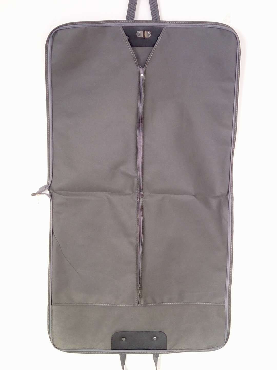 Custom Grey Faldable Non Woven Garment Bag
