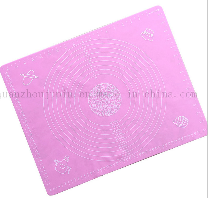 OEM Silicone Bake Oven Kneading Dough Mat with Scale