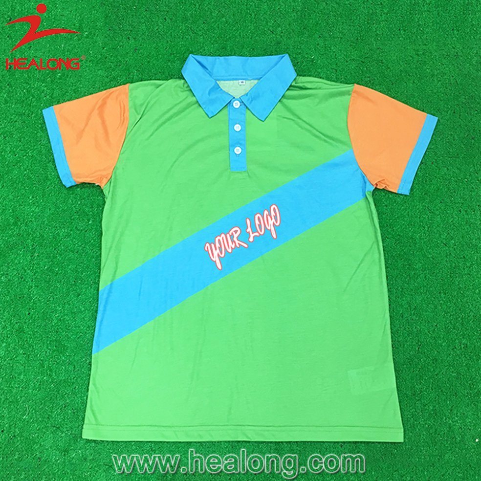 Dye Shirt Sublimated Polos Sport Wear