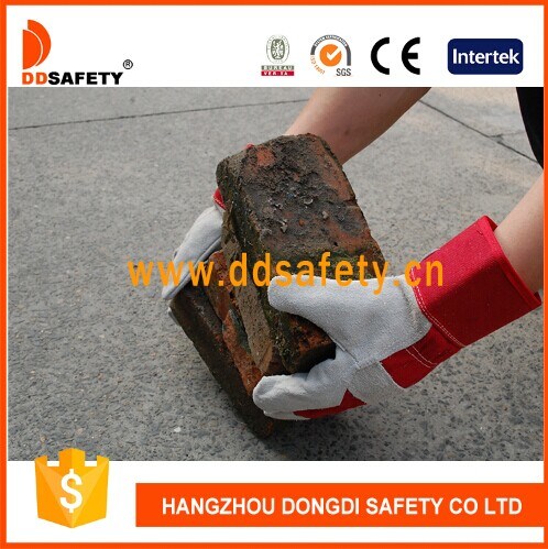 Ddsafety 2017 Cow Split Leather Work Glove Pass Ce