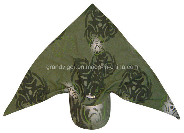 Polyester Triangle Bandana with Custom Printed Logo