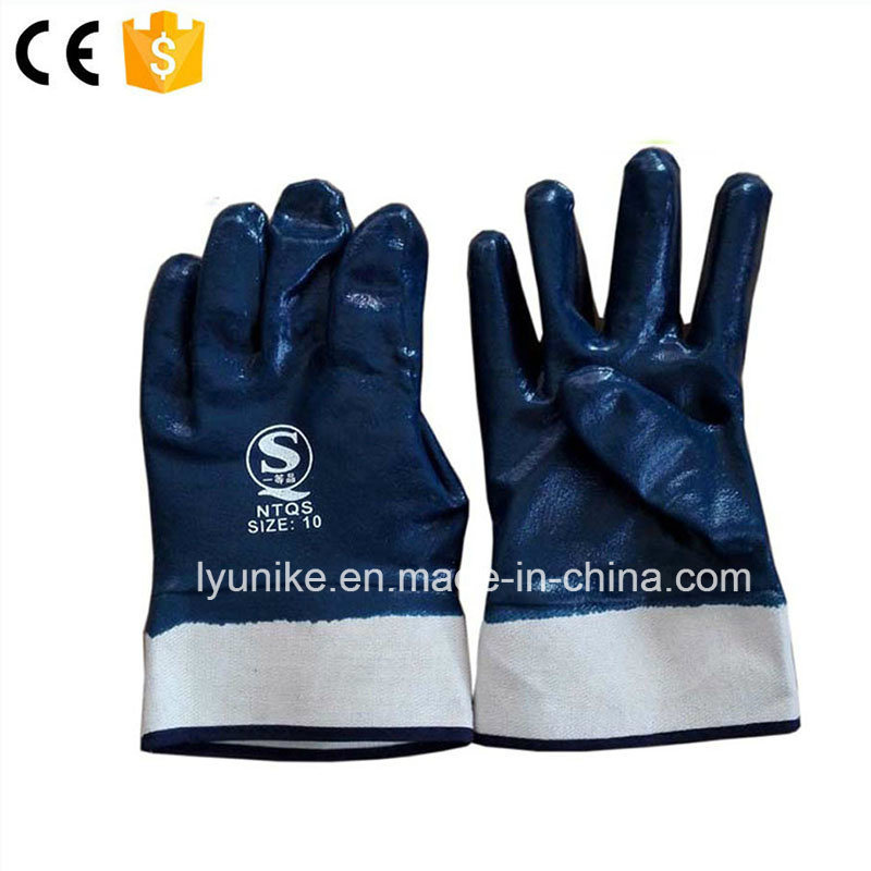 Cotton Liner Jersey Nitrile Coated Glove