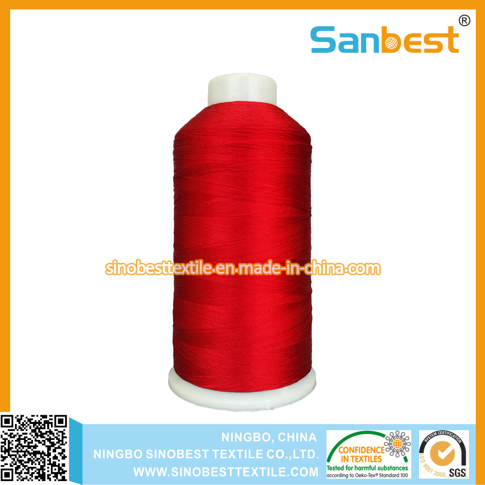 100% Viscose Rayon Embroidery Thread 120d/2 (40#) 5000m