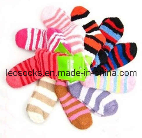 Women's Romatic Stripe Cozy Socks